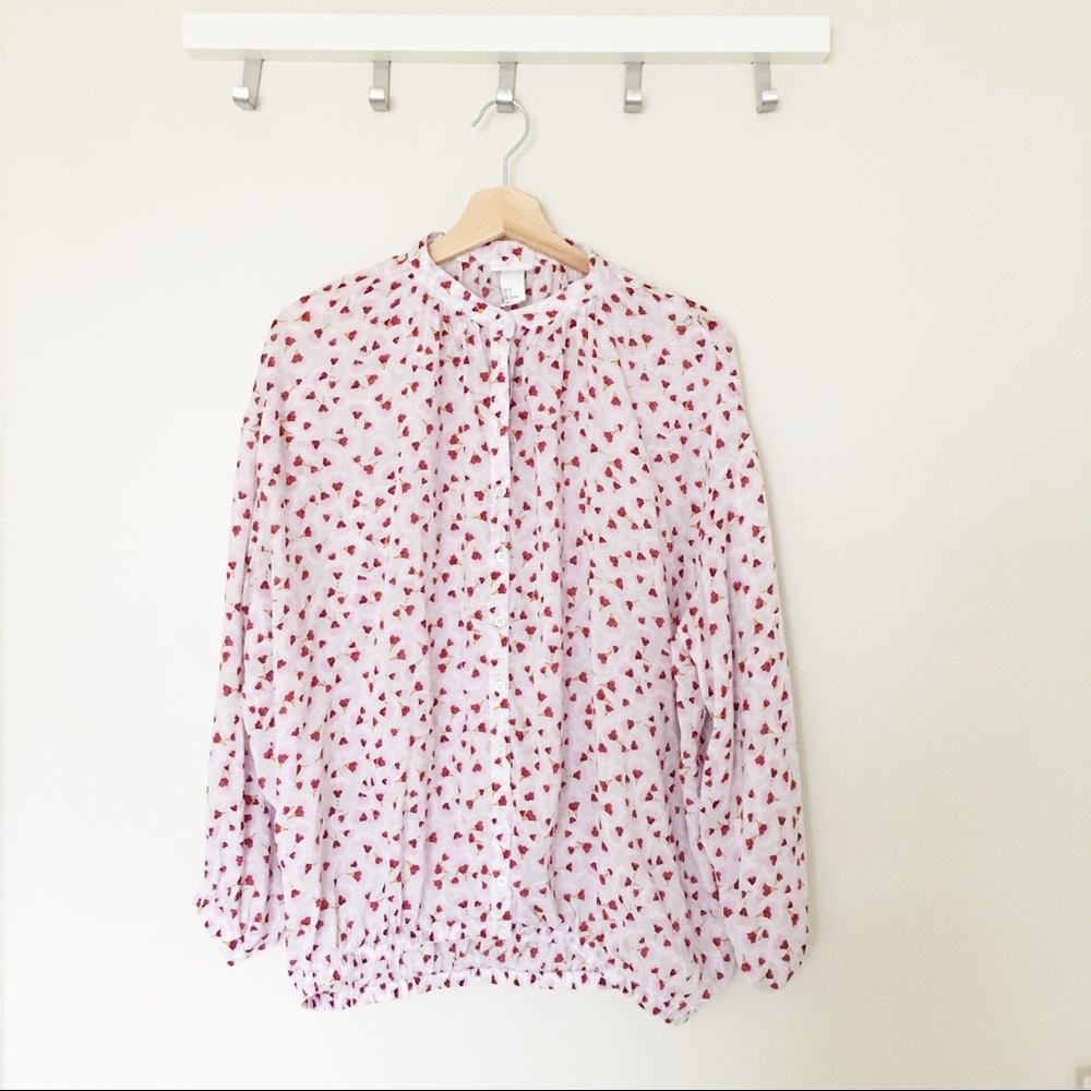 H&M x Anna Glover blouse
